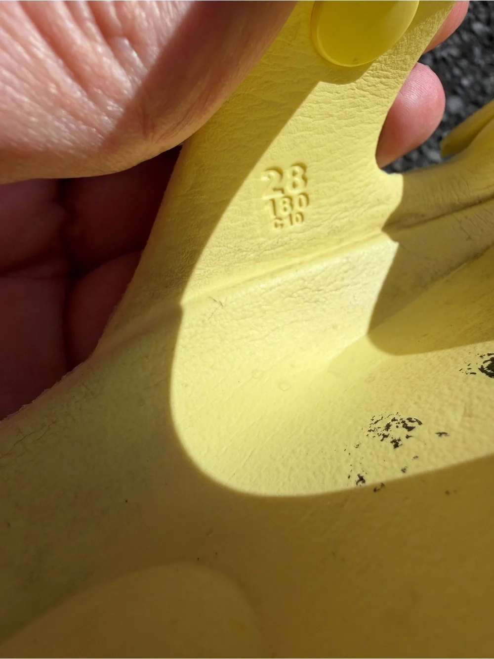 Birkenstock Kids Yellow Double-Strap EVA Sandals